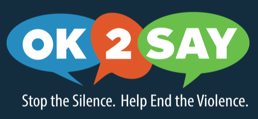 OK2Say student safety program logo