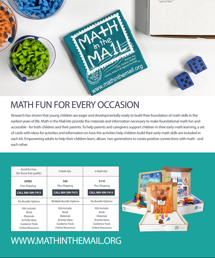 Math in the Mail Receives Grant from Bay Area Community Foundation