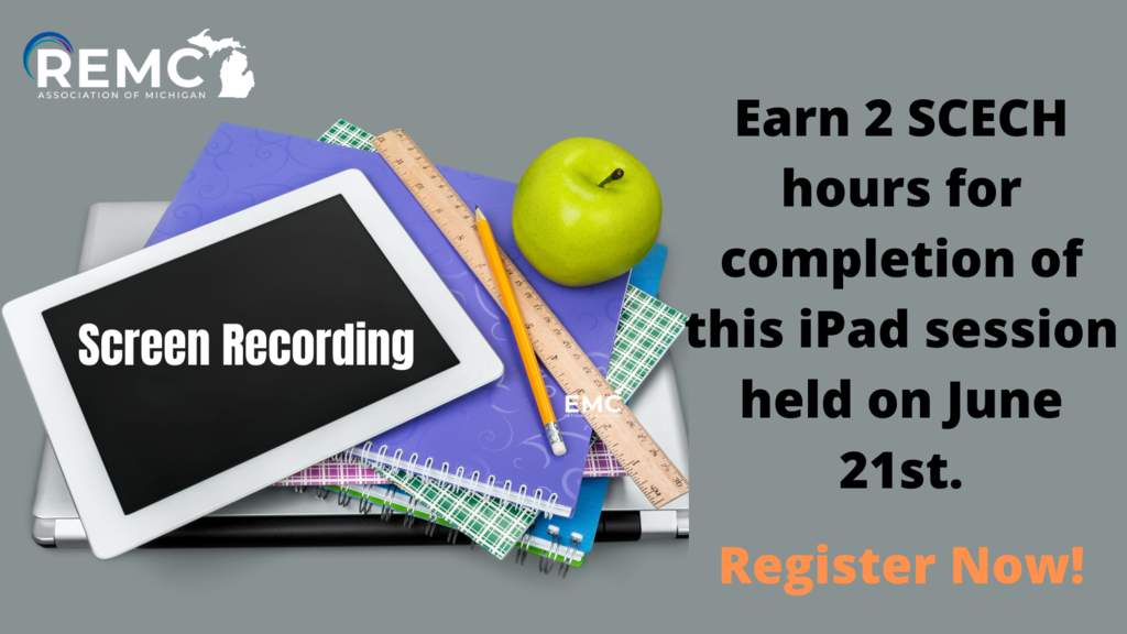 iPads in Action: Screen Recording on iPad  - register at https://bit.ly/3xoxb4x