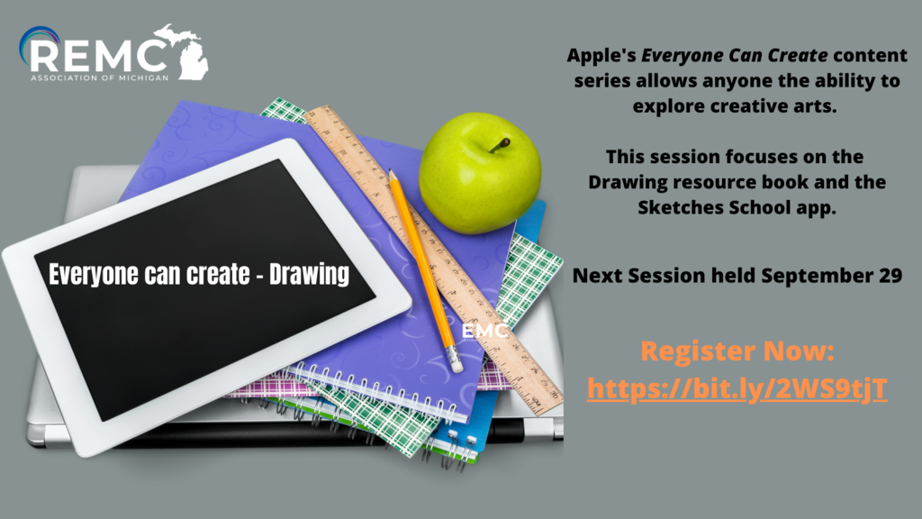 Everyone Can Create - Drawing. Register for free at https://bit.ly/2WS9tjT
