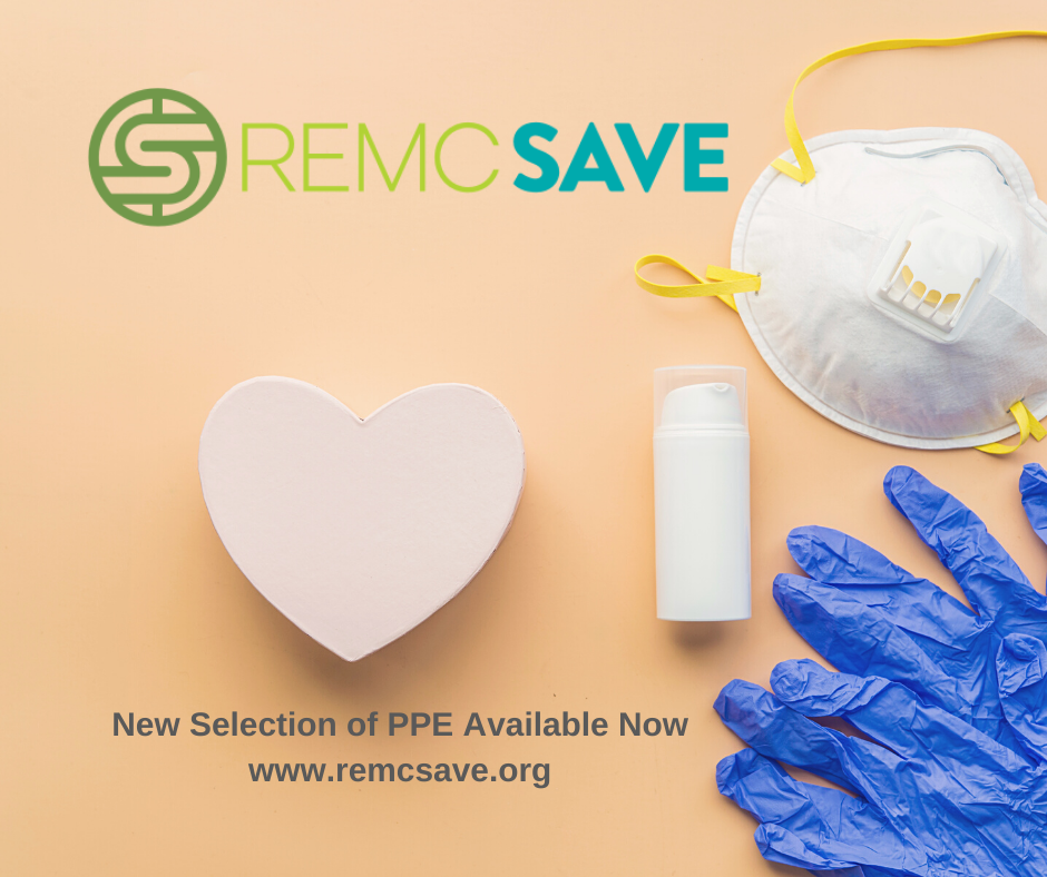 REMC SAVE - PPE Equipment. Find more information at www.remcsave.org