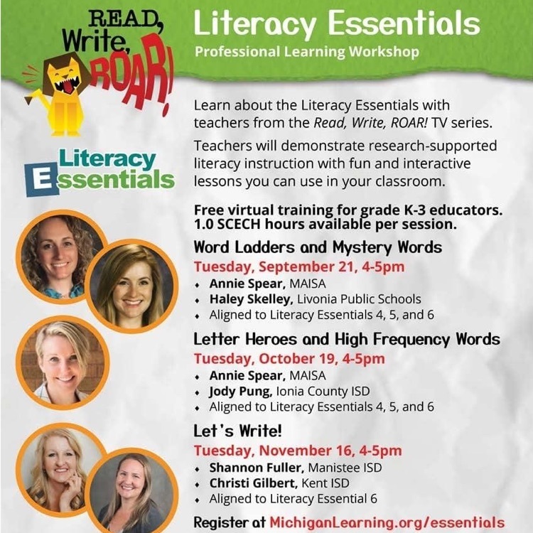 Literacy Essentials Training for K-3 Educators