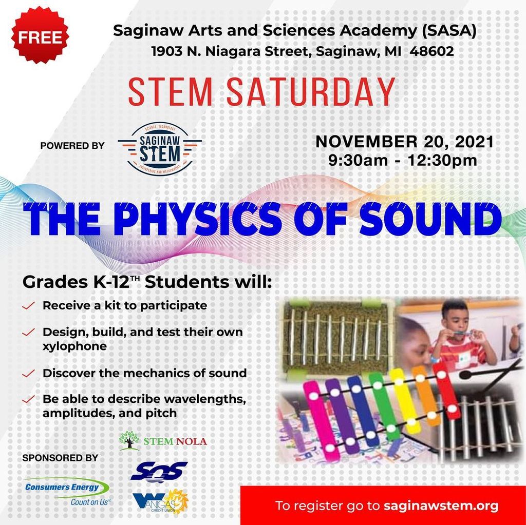 STEM Saturday The Physics of Sound