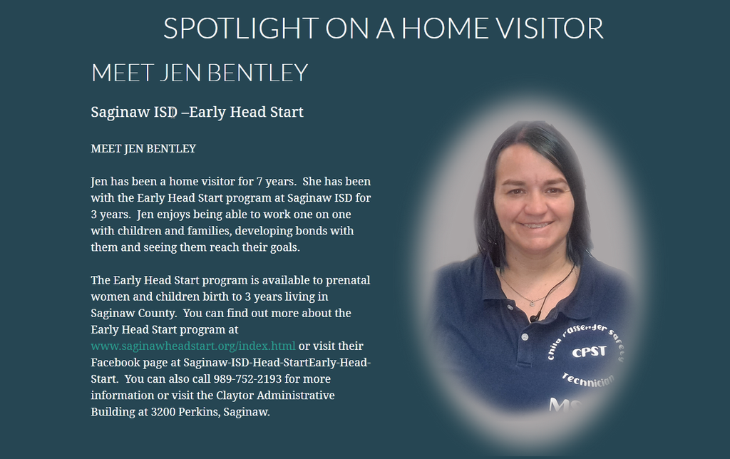 Jen Bentley Home Visitor