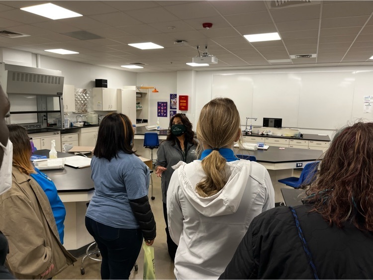 Touring the labs