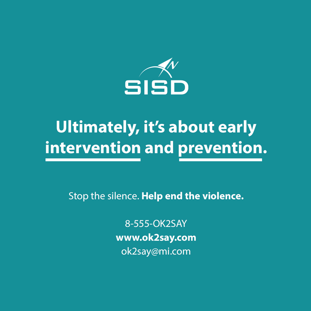 OK2SAY - Stop the silence. Help end the violence.