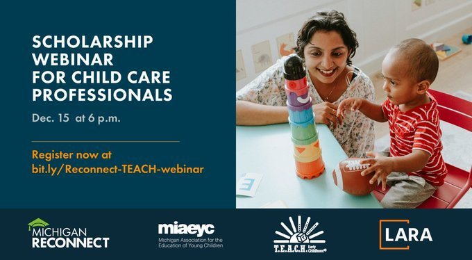 Scholarship Webinar for Child Care Professionals