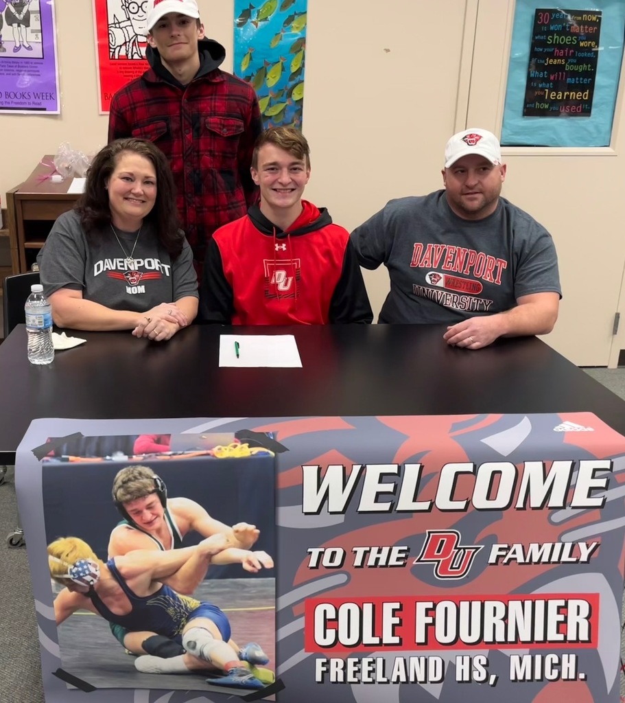 Welcome to the DU Family Cole Fournier - Freeland HS, Mich.