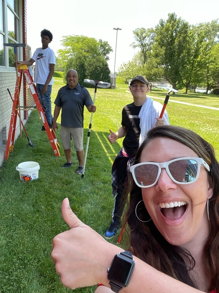 Are we having fun yet?! 1st day of Summer Work Experience opportunity with students from around Saginaw County partnering with the YMCA #STW #SaginawISD 
