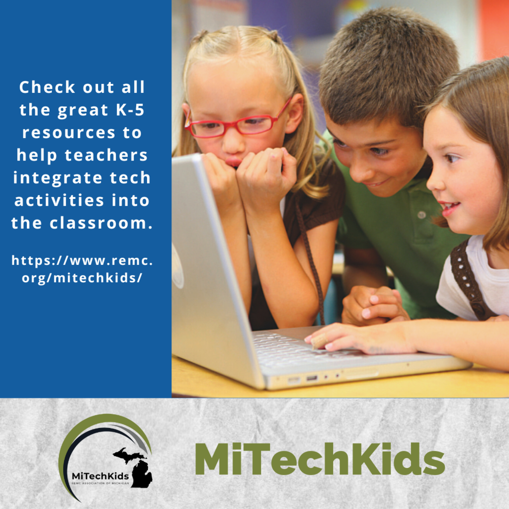 MiTech Kids K-5 teacher resources