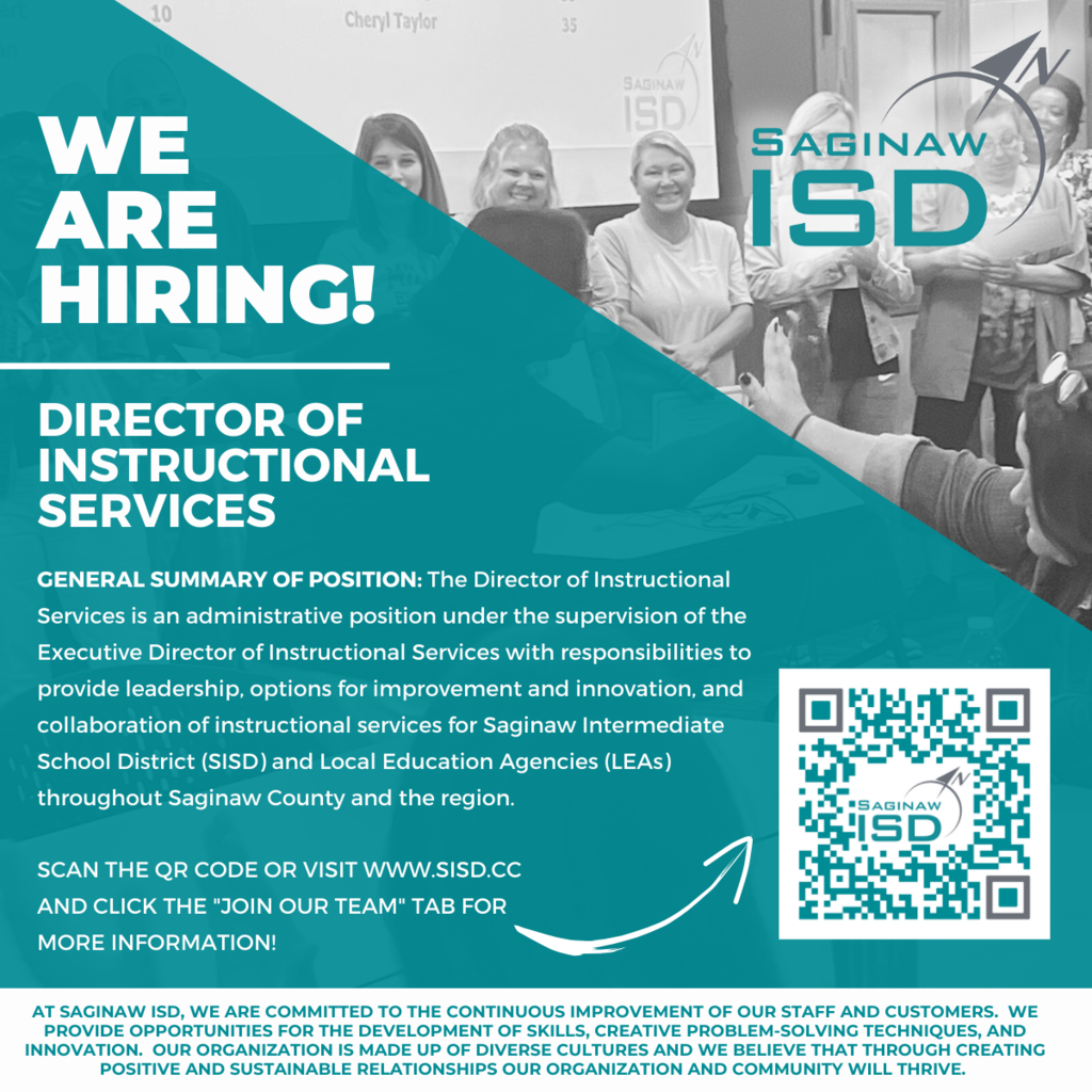 We Are Hiring - Director of Instructional Services