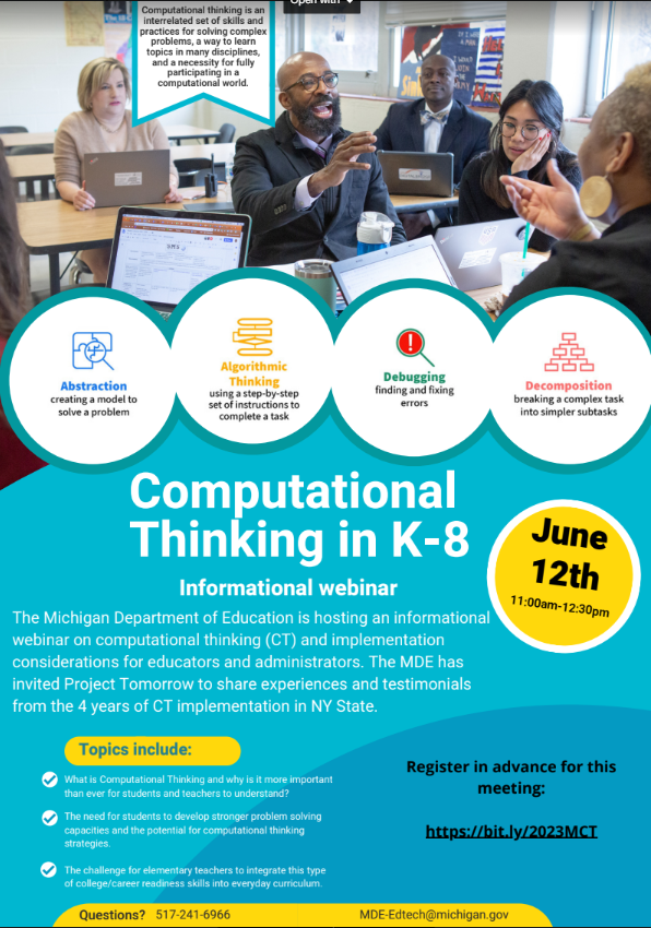 Computational Thinking in K-8