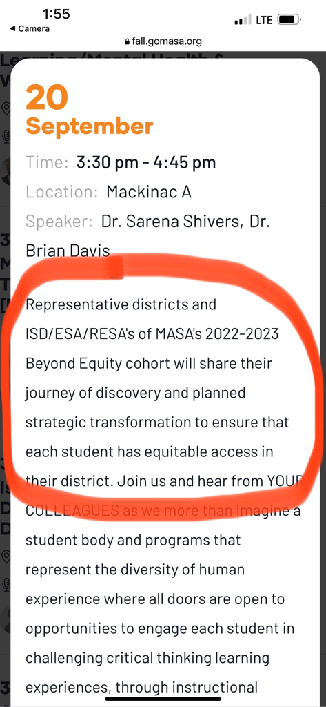 presentation description